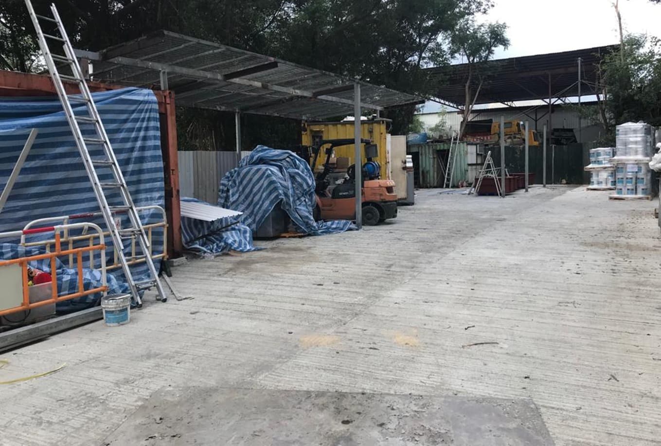 元朗八鄉橫台山倉地(7,400呎)